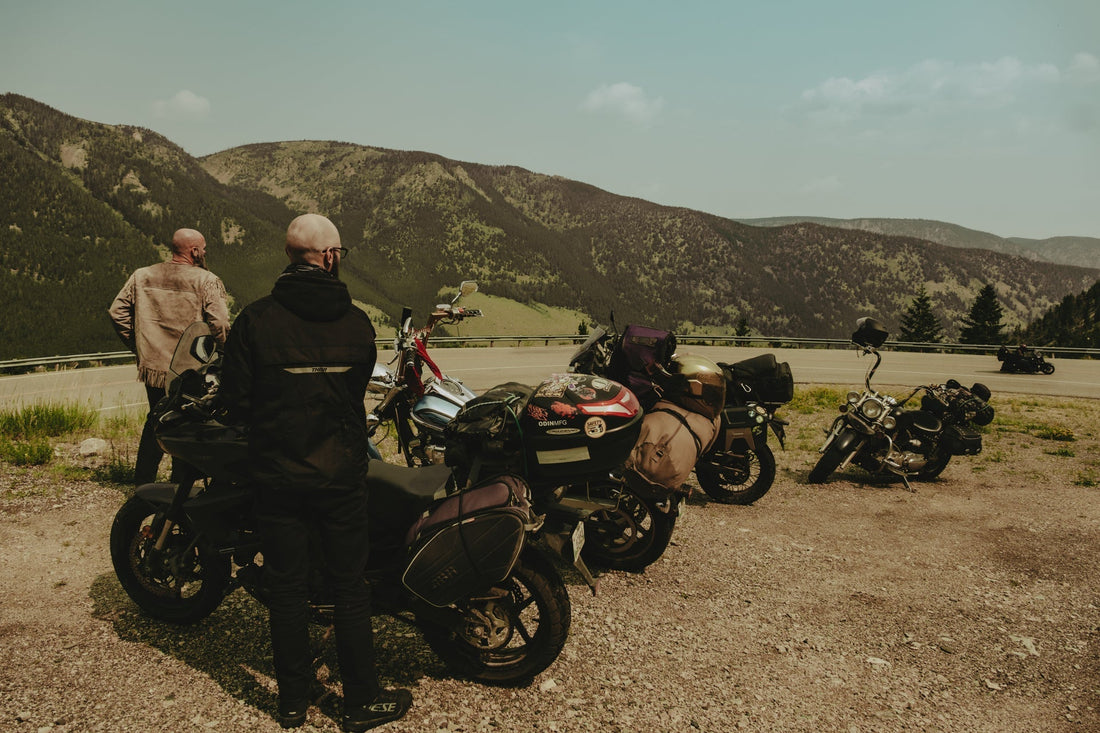 Bikes on Beartooth Pass