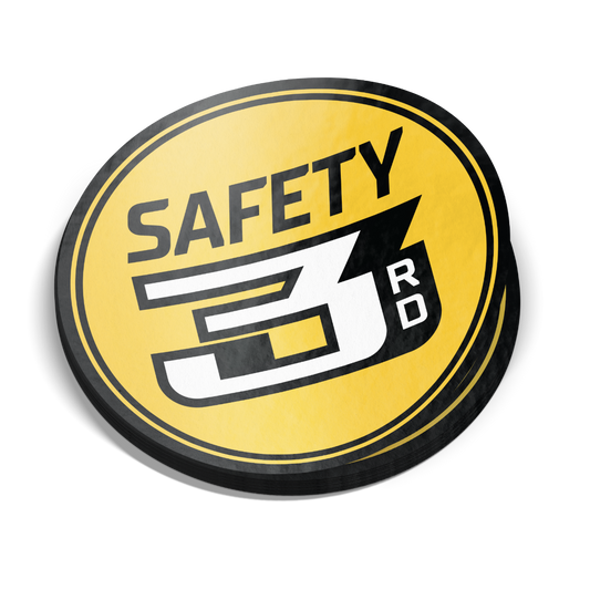 Safety Third Circle Sticker